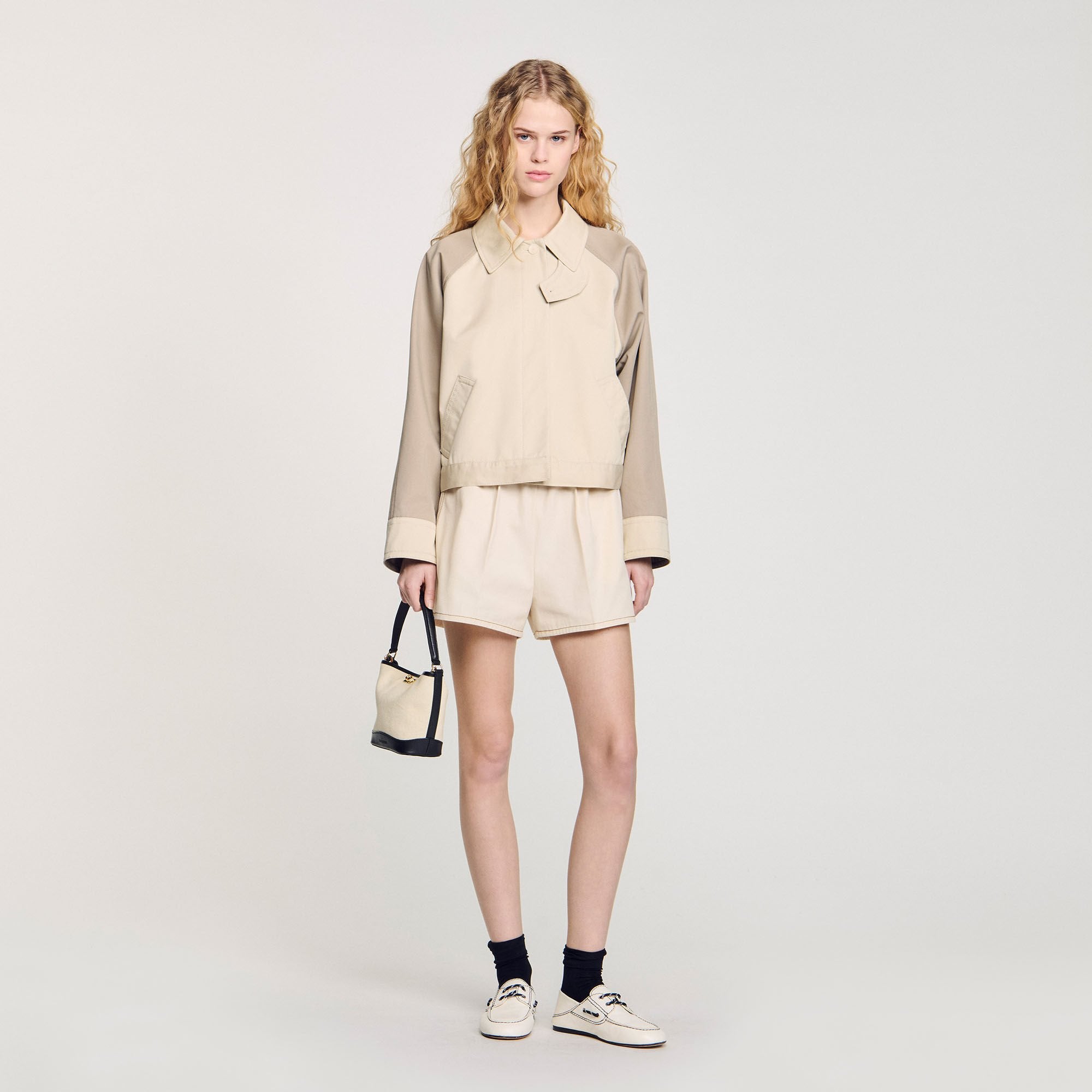 Sandro Women Two-tone jacket