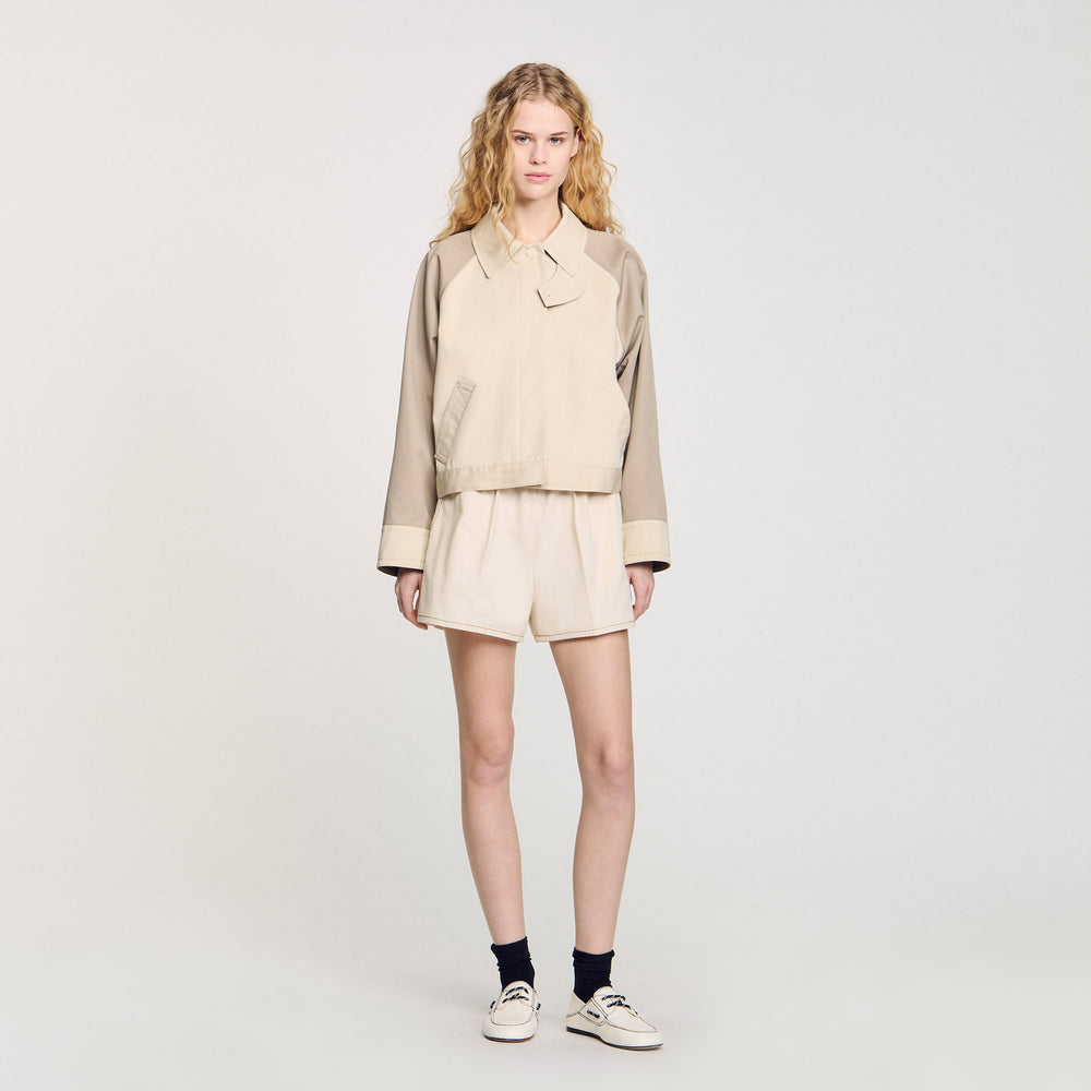 Sandro Women Two-tone jacket