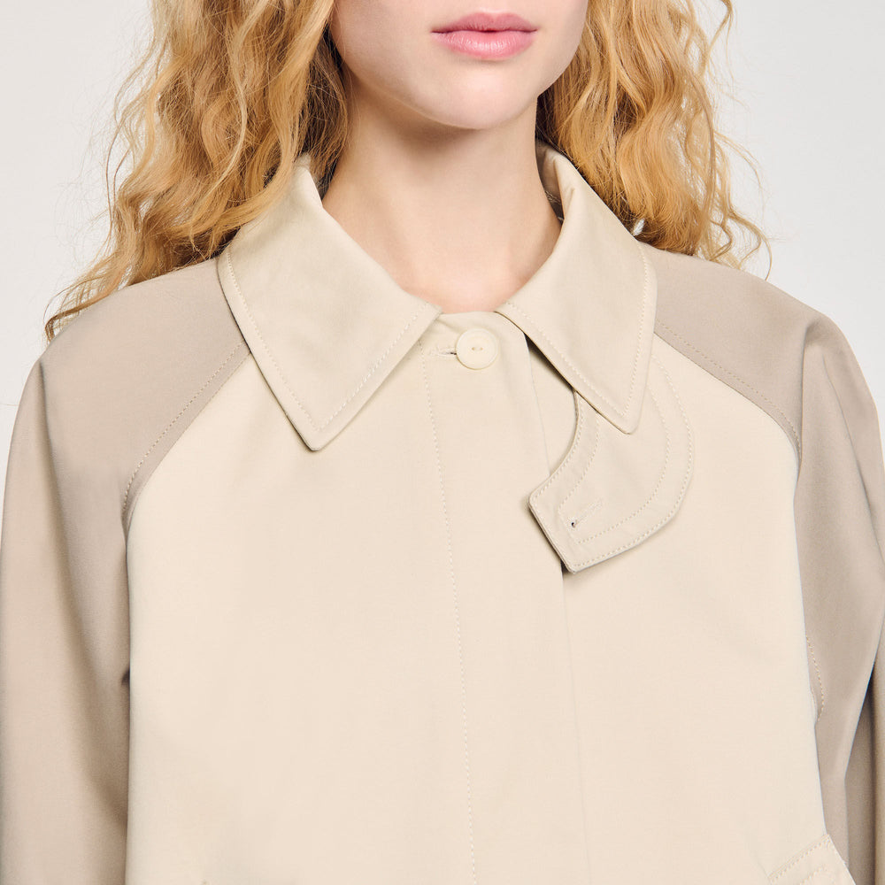 Sandro Women Two-tone jacket