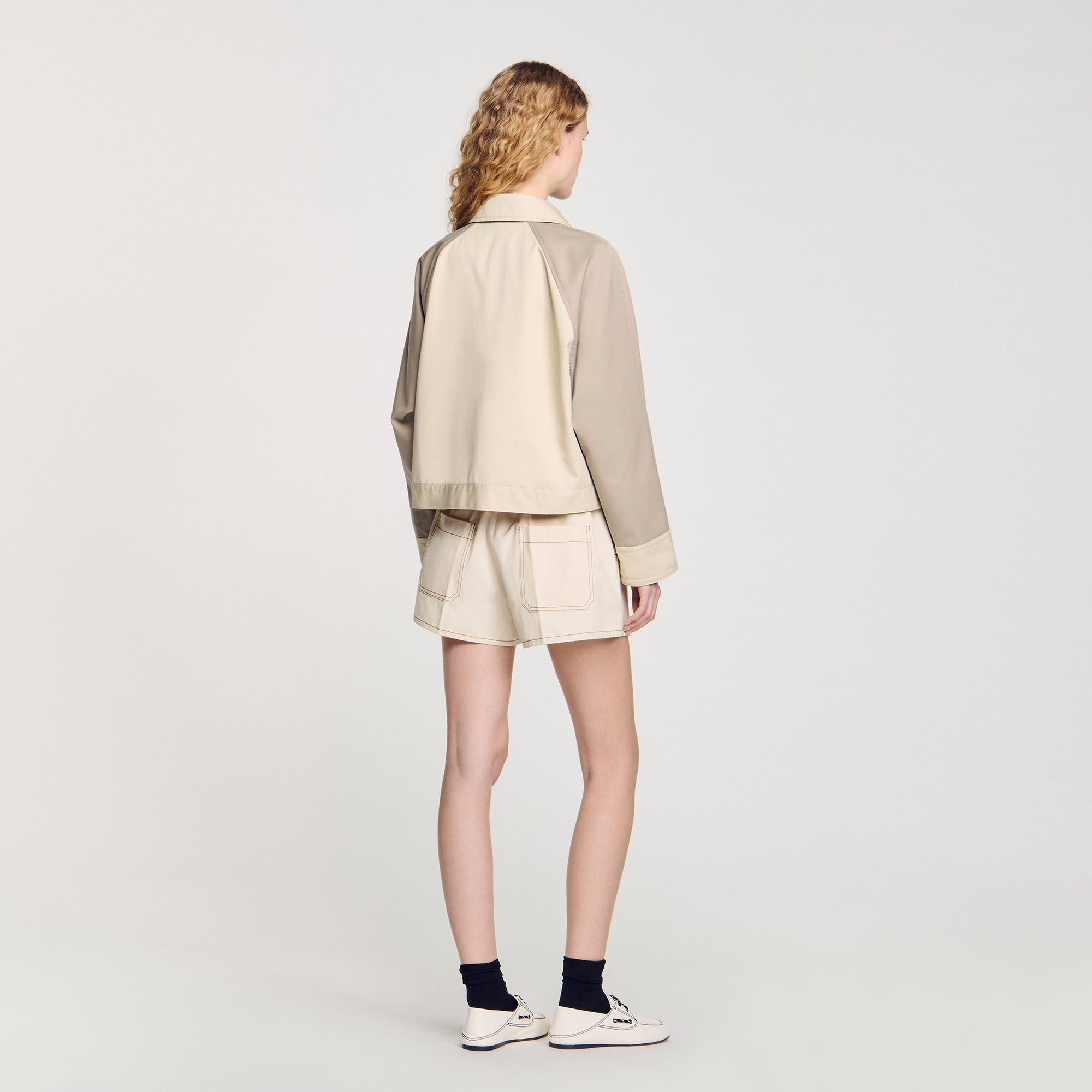 Sandro Women Two-tone jacket
