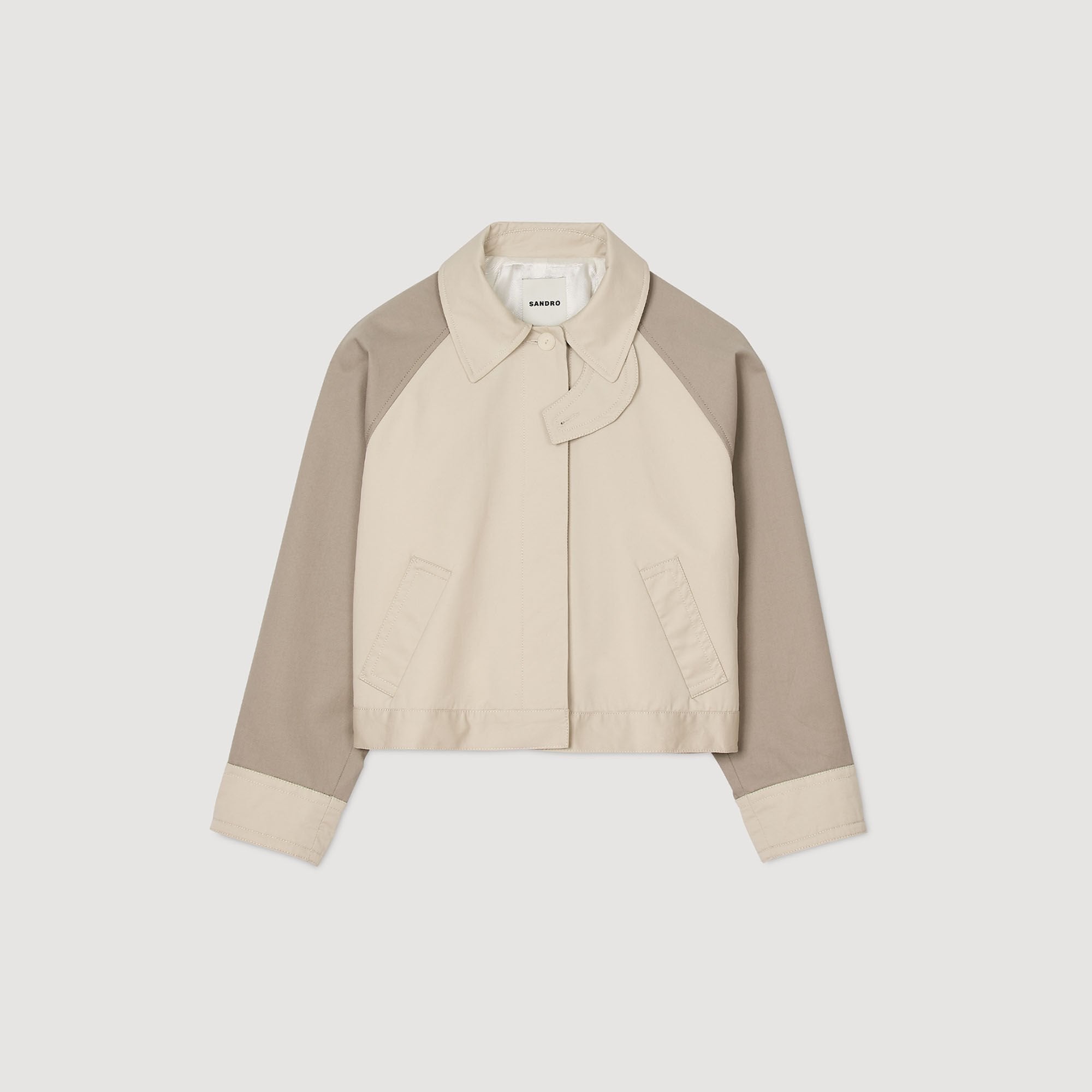 Sandro Women Two-tone jacket