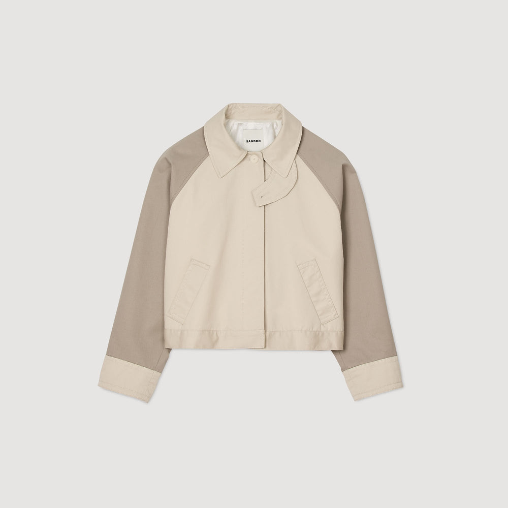 Sandro Women Two-tone jacket