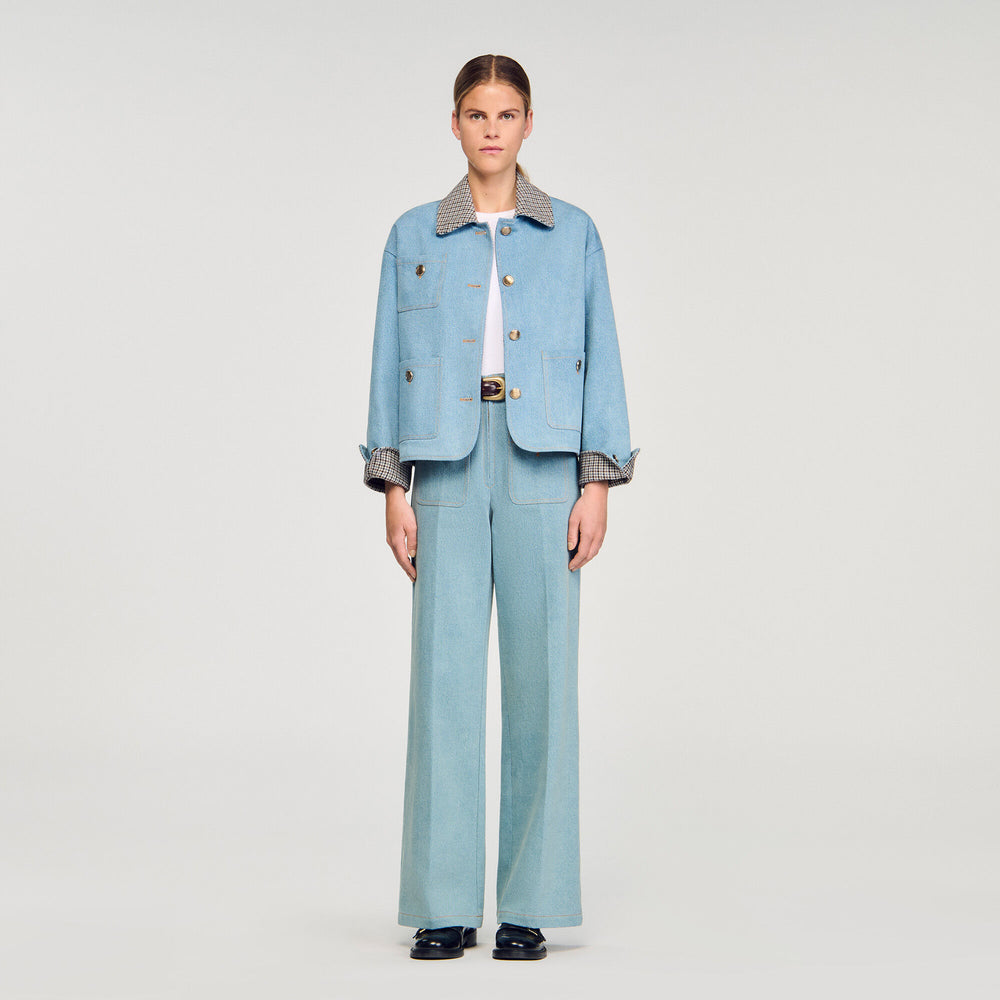 Sandro Women Denim Jacket