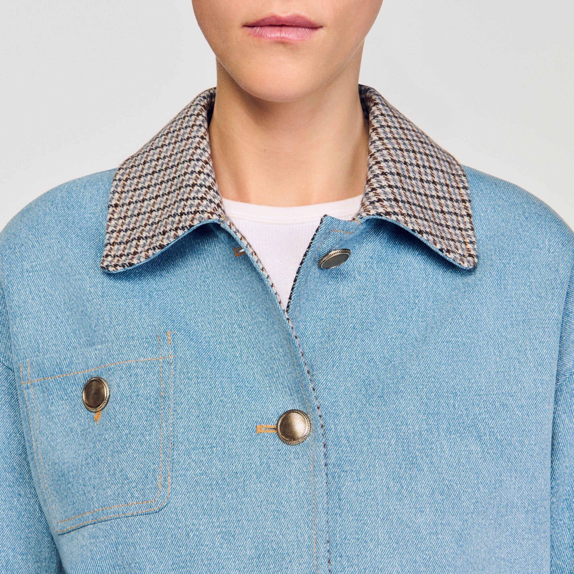 Sandro Women Denim Jacket