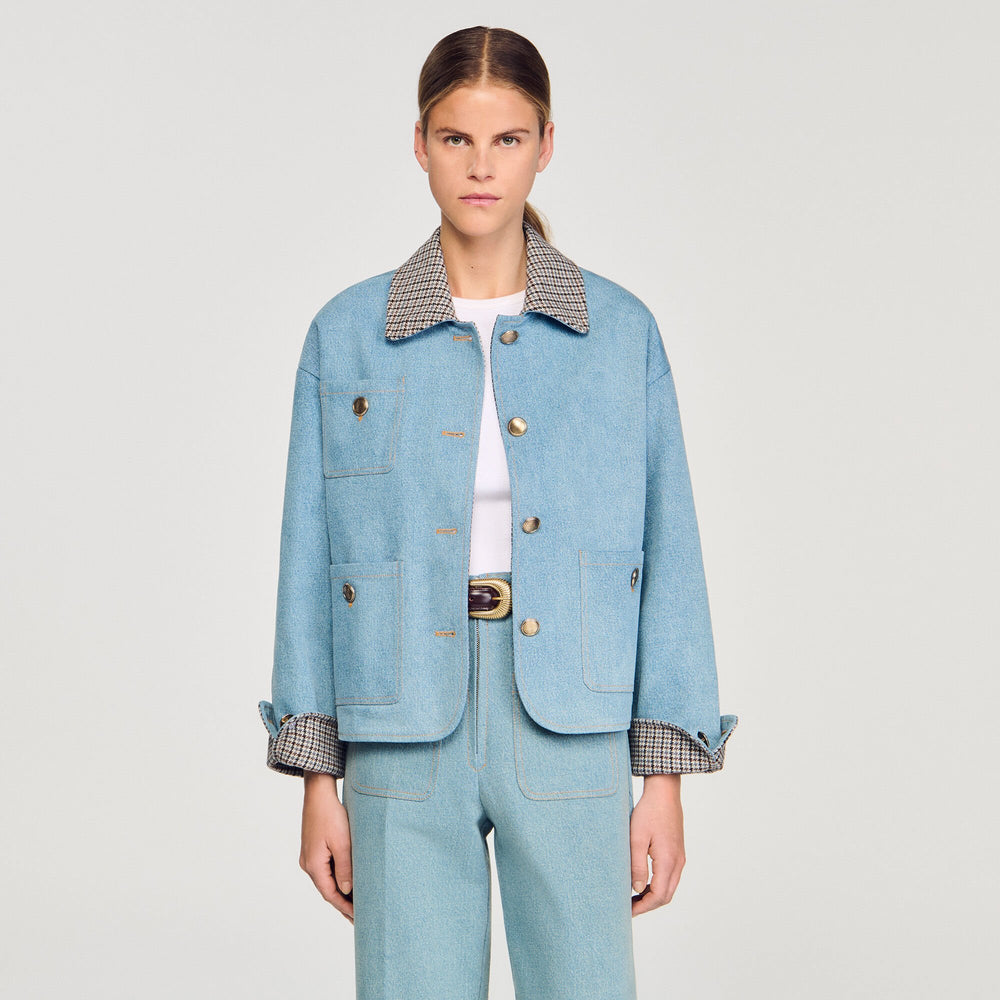 Sandro Women Denim Jacket