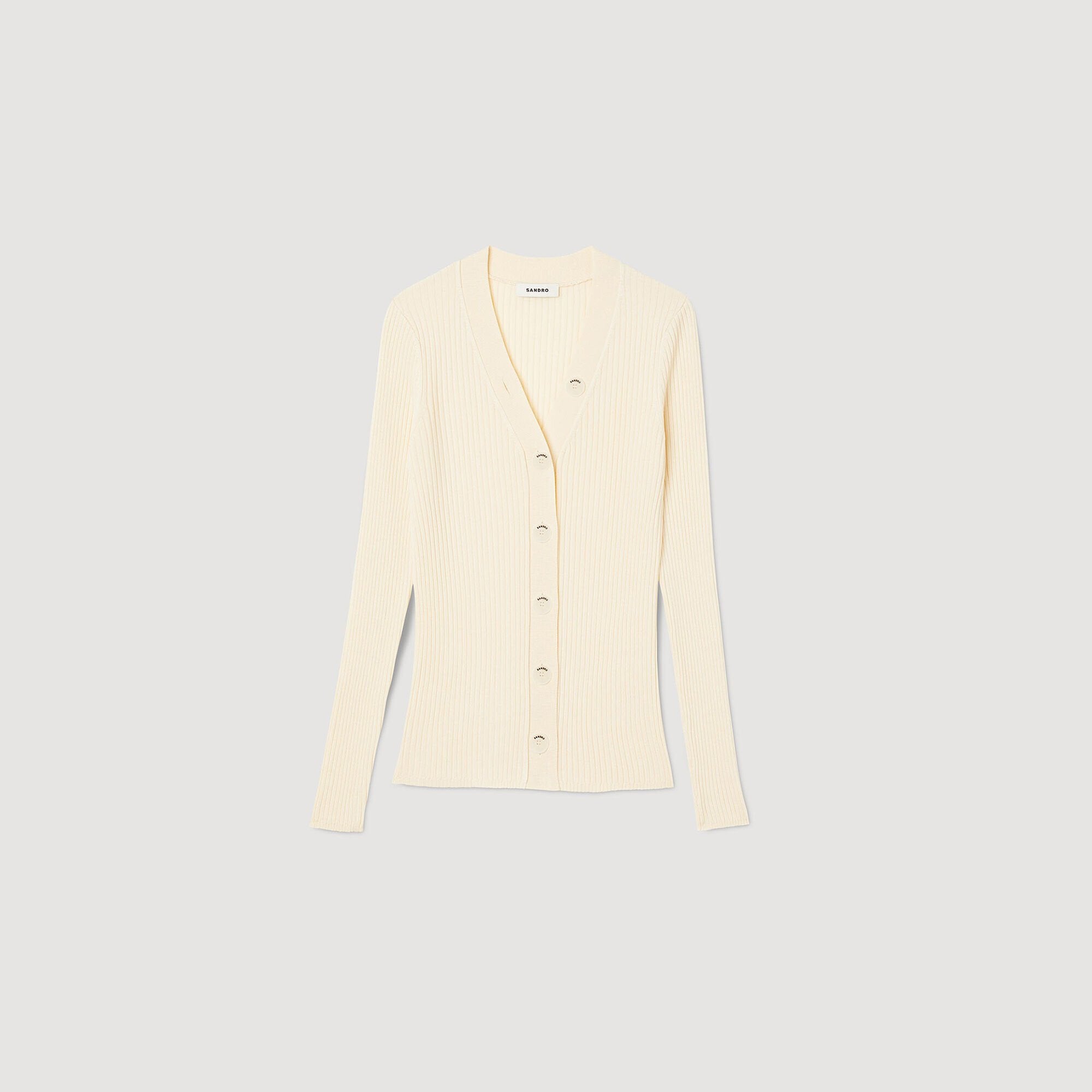 Sandro Women Cardigan in certified viscose