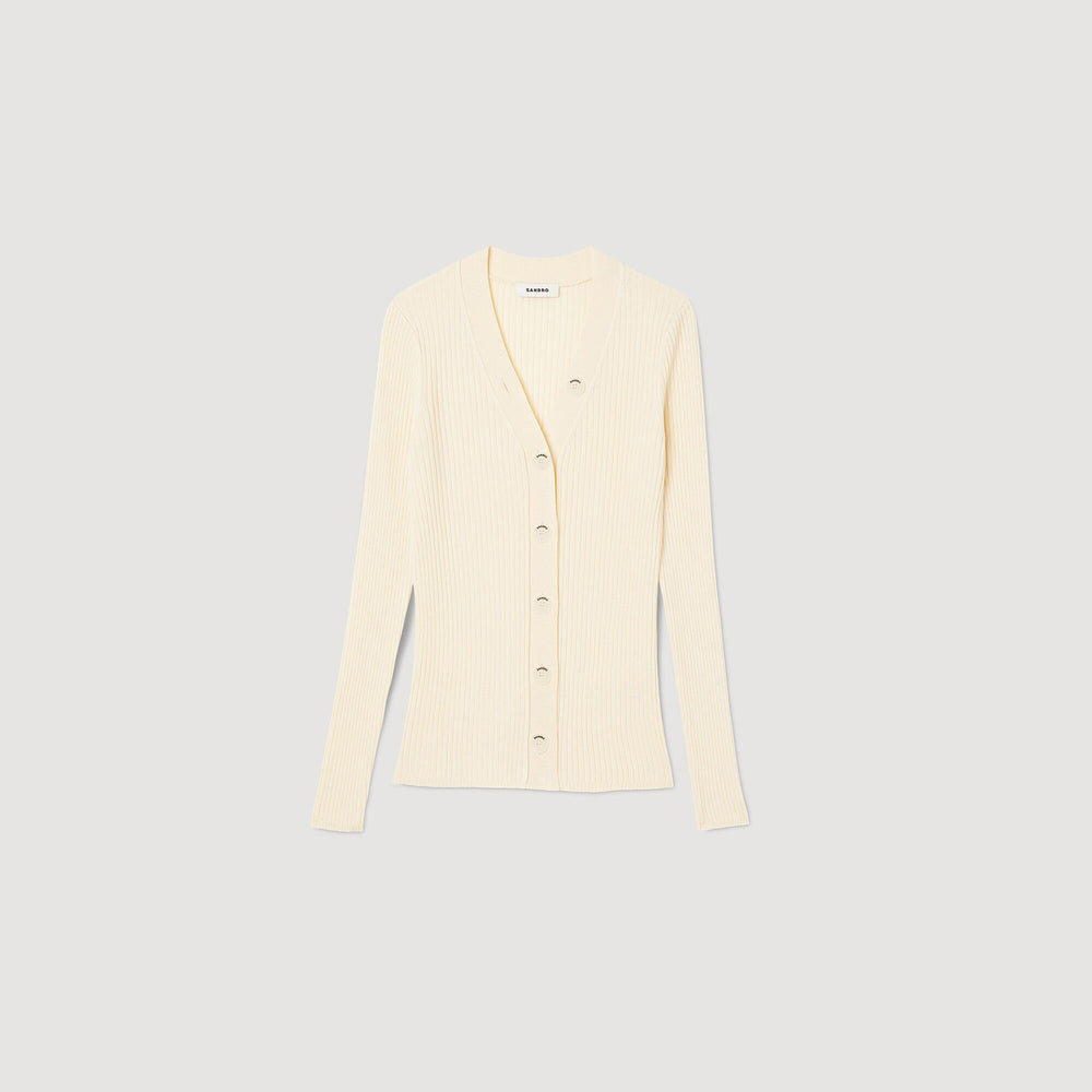Sandro Women Cardigan in certified viscose