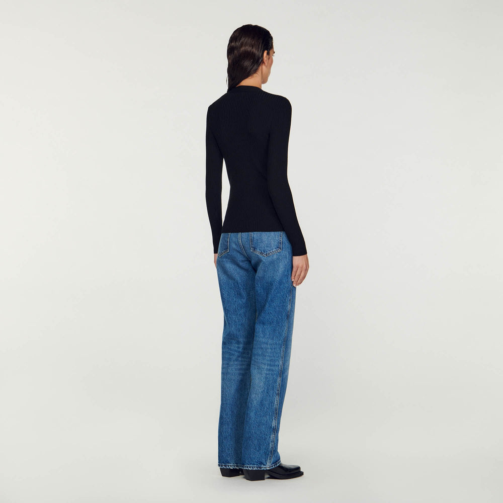 Sandro Women Cardigan in certified viscose