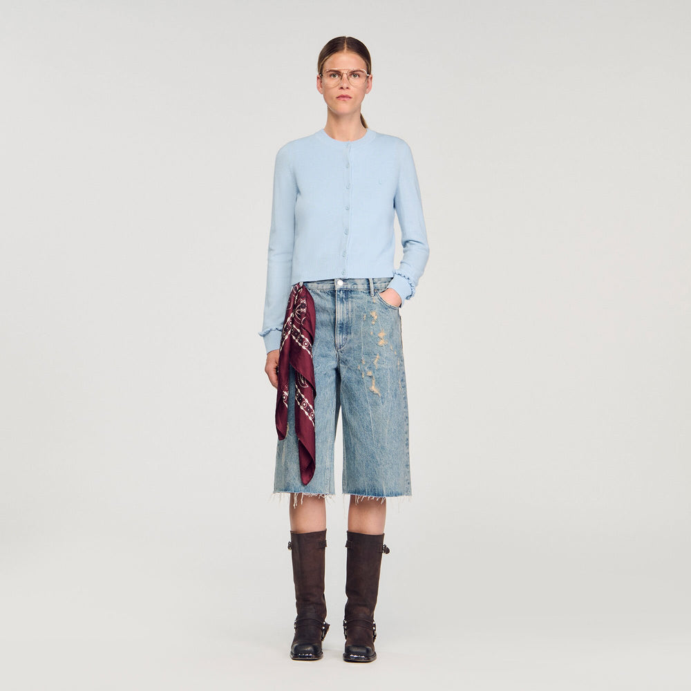 Sandro Women Ruffled cardigan