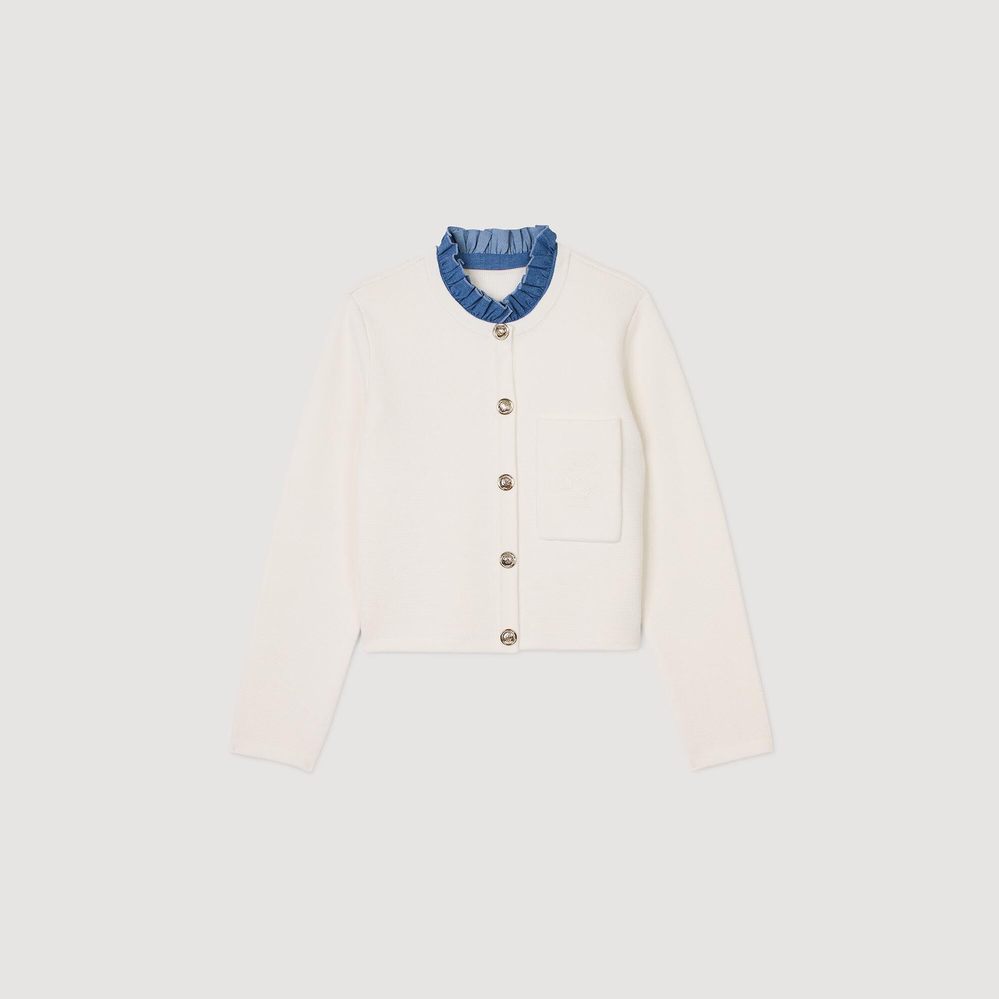 Sandro Women High-neck cardigan