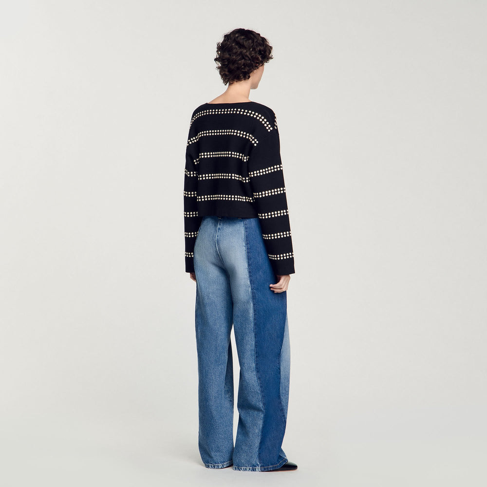 Sandro Women Studded cardigan