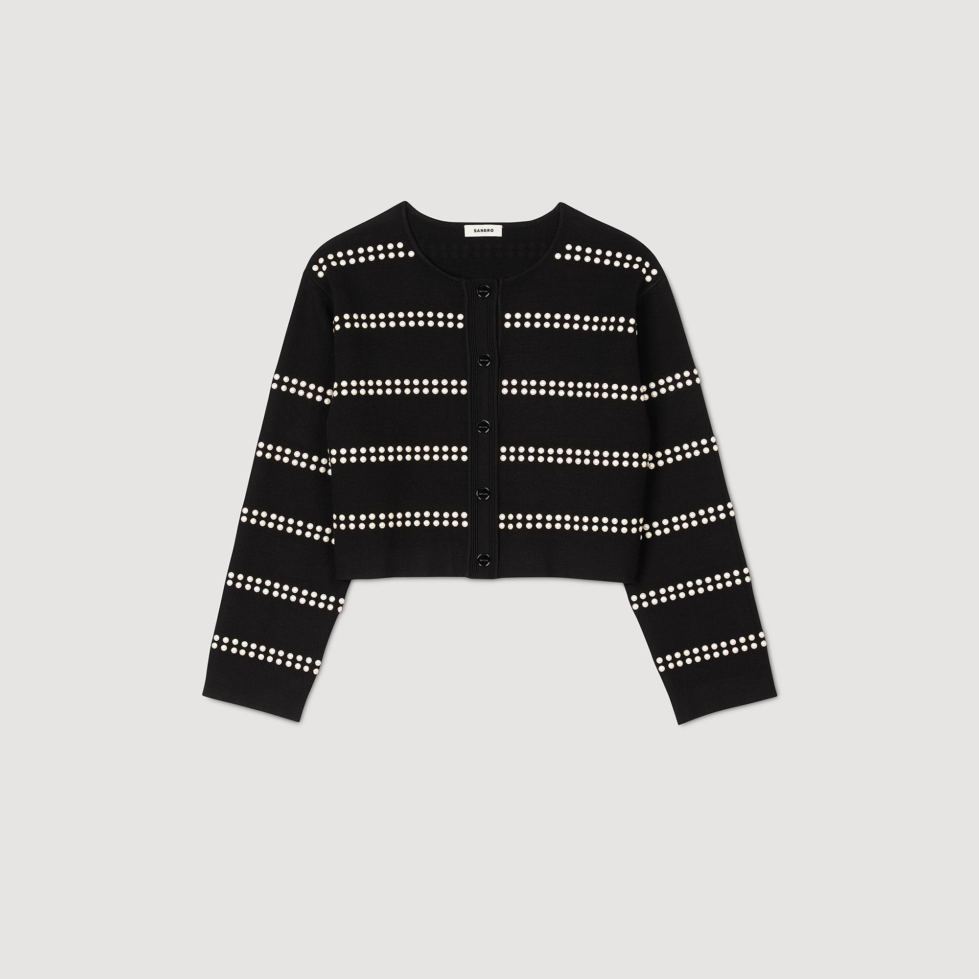 Sandro Women Studded cardigan