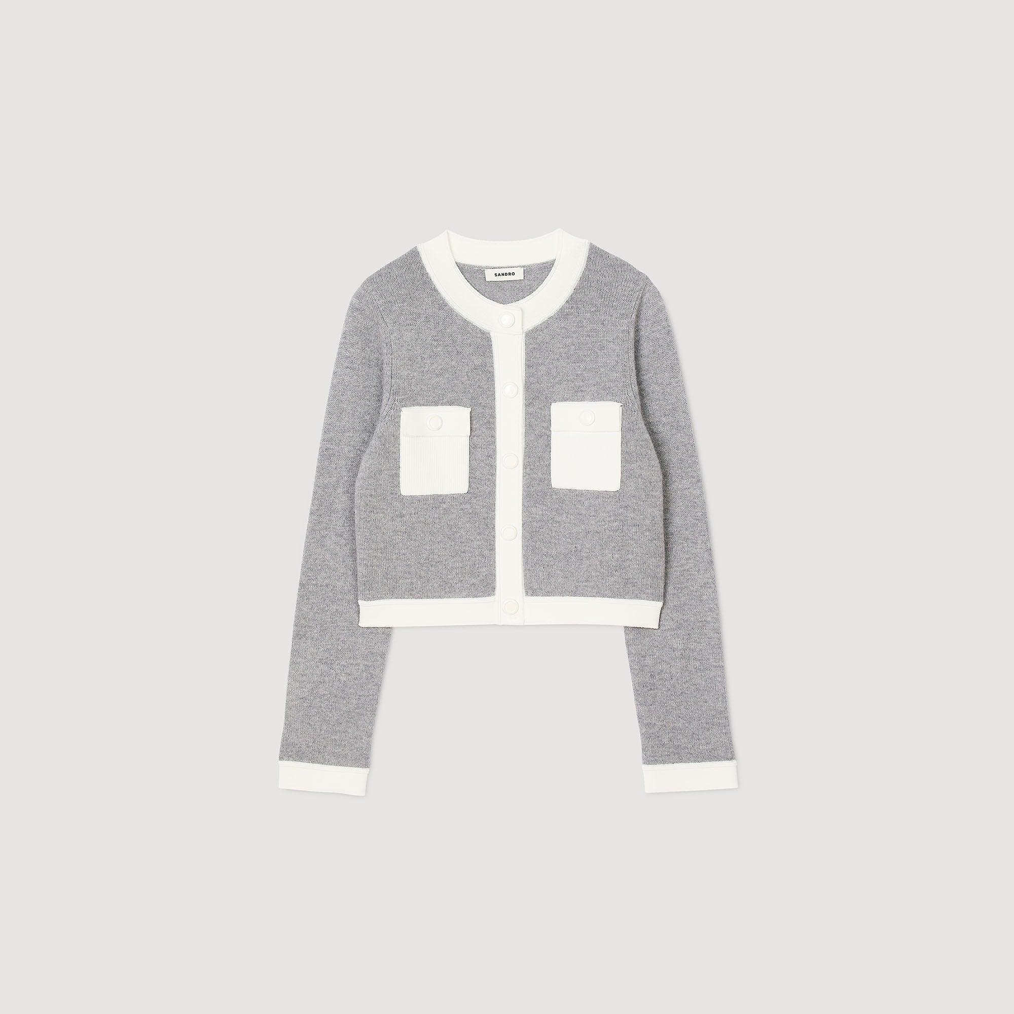 Sandro Women Two-tone cardigan
