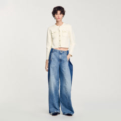 Sandro Women Rib knit cardigan