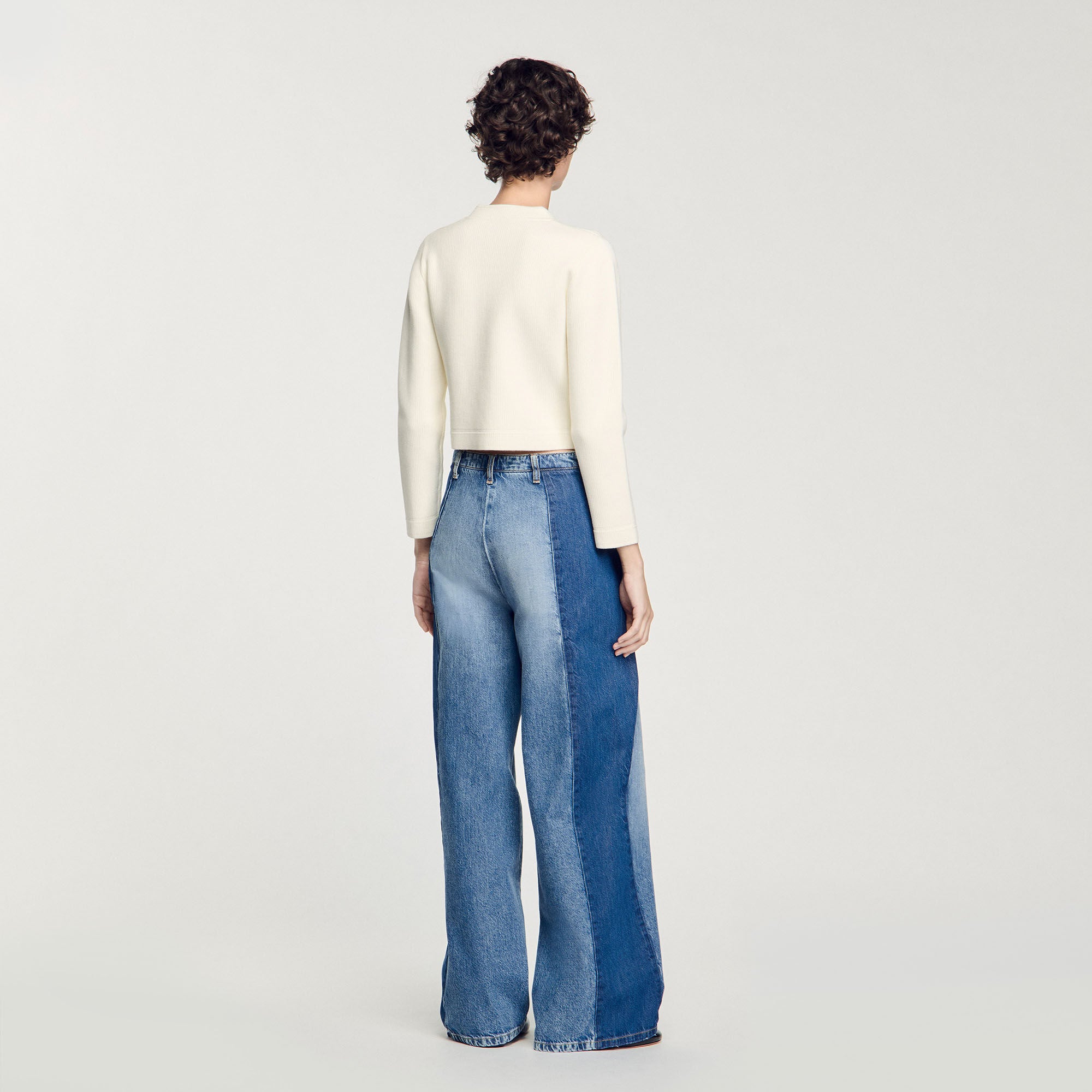 Sandro Women Rib knit cardigan