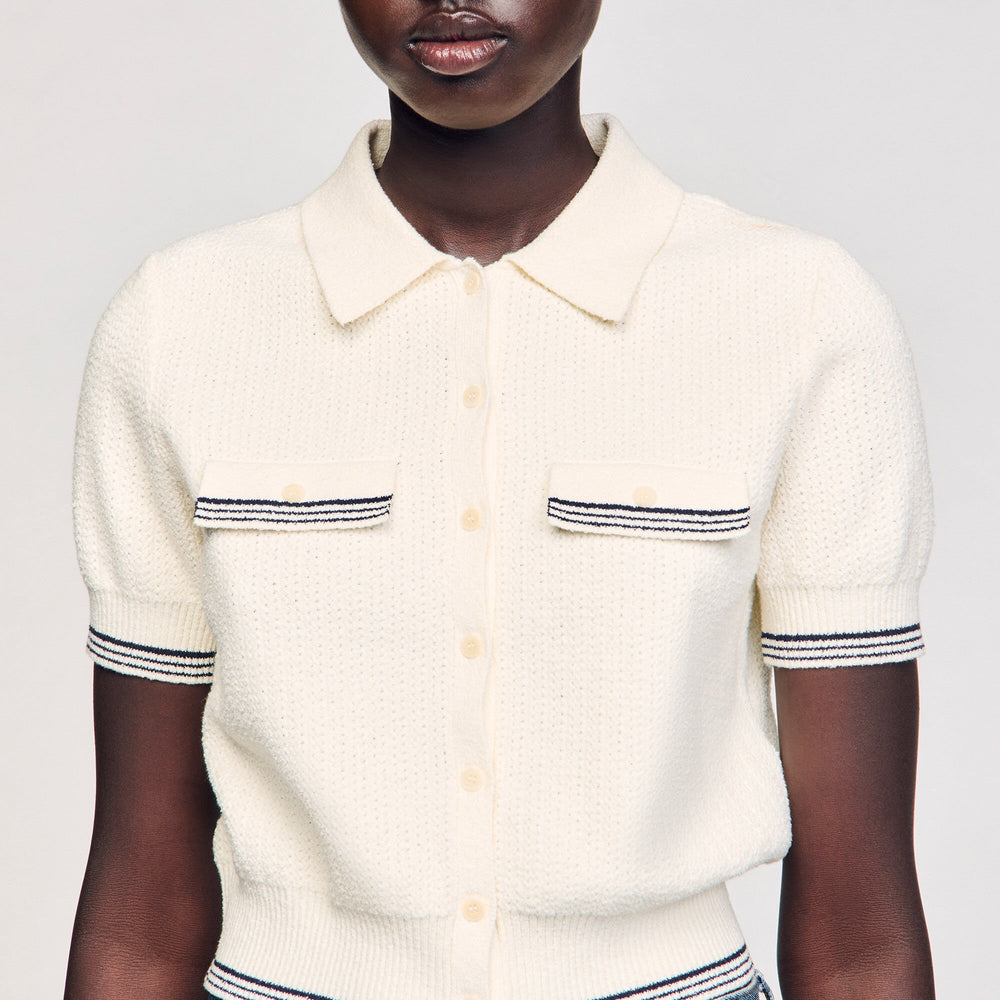 Sandro Women Short-sleeved cardigan