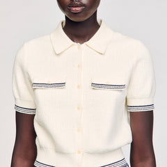 Sandro Women Short-sleeved cardigan