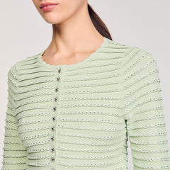 Sandro Women Rhinestone cardigan