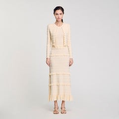 Sandro Women Ruffled cardigan