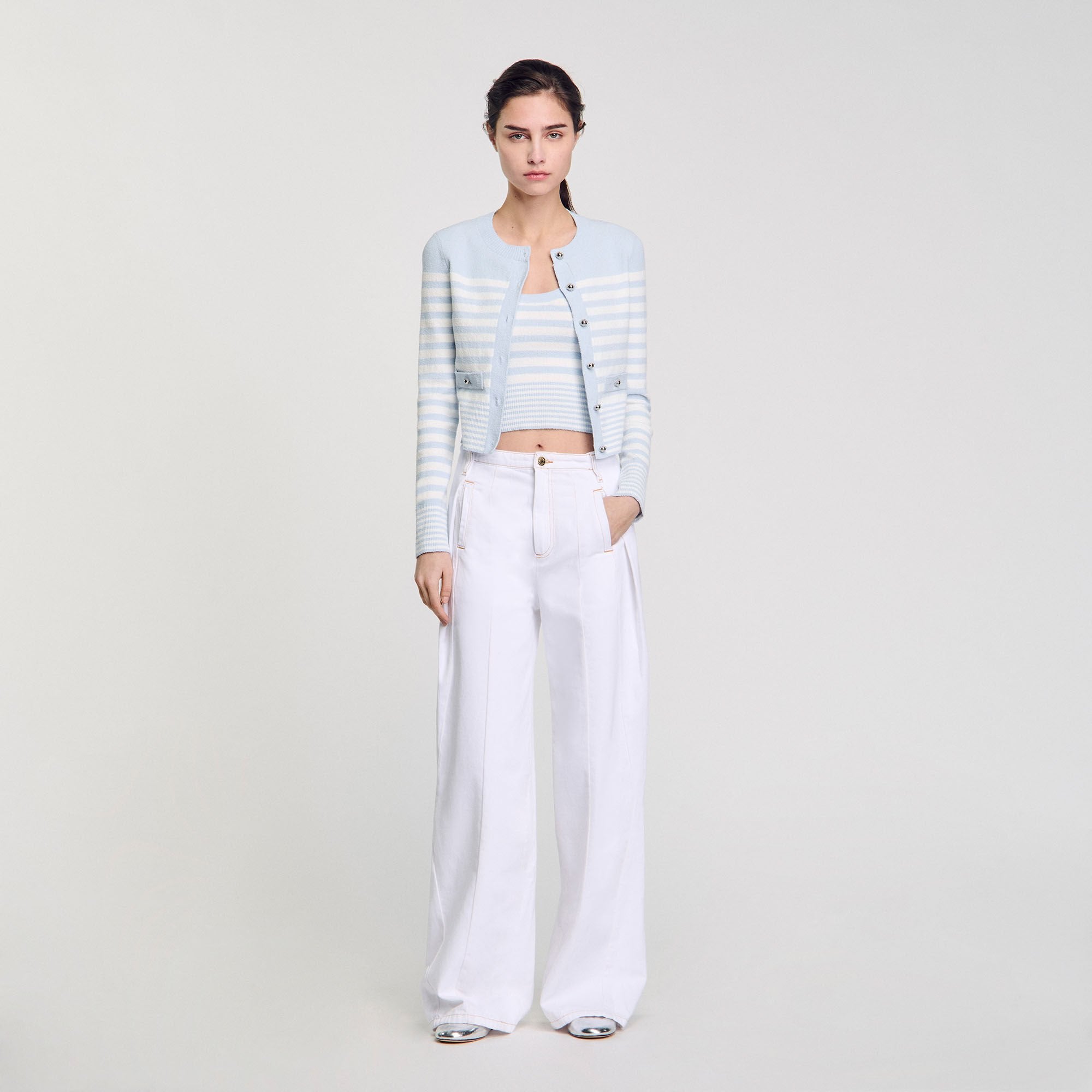 Sandro Women Striped cardigan
