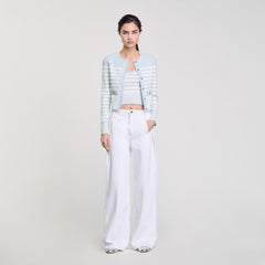 Sandro Women Striped cardigan