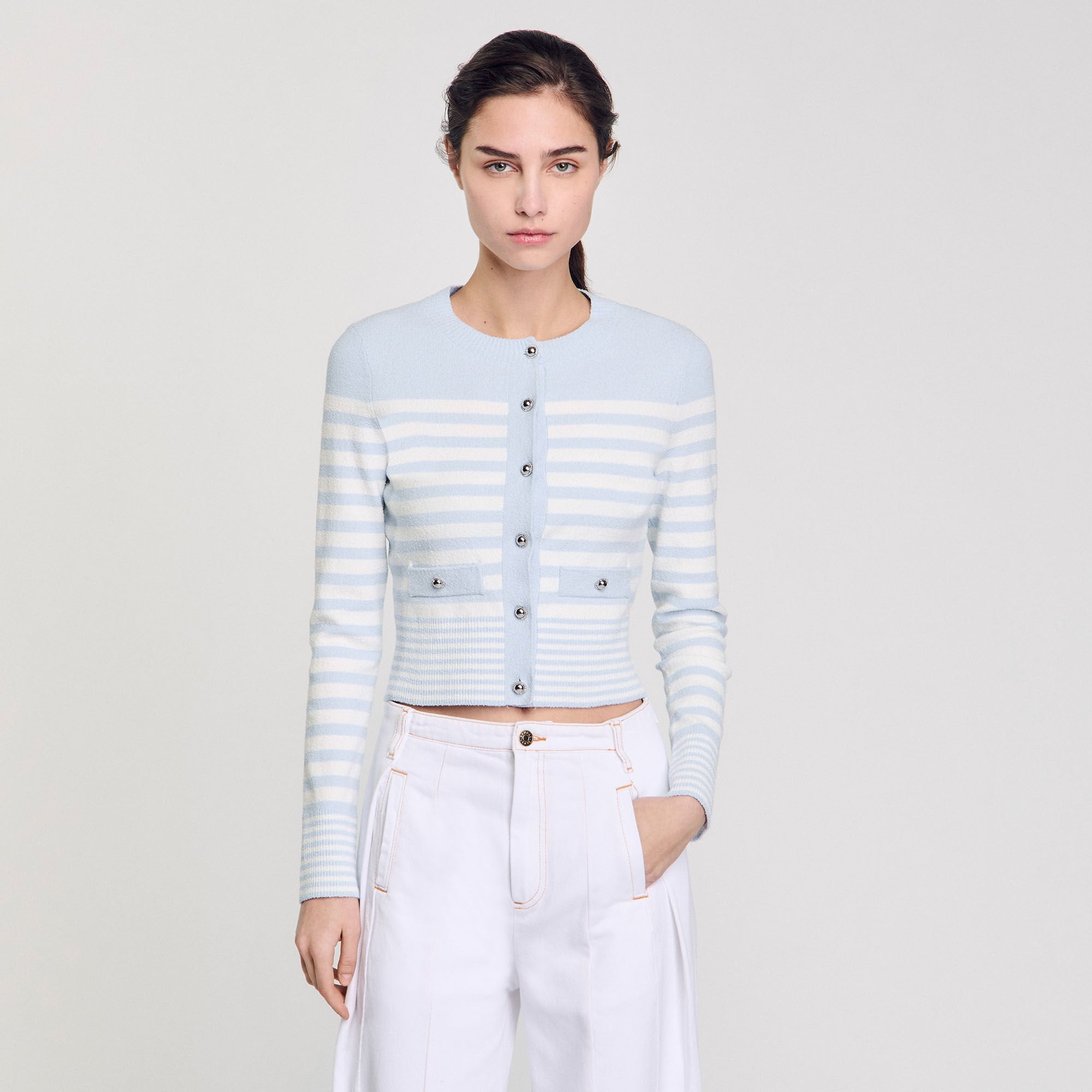 Sandro Women Striped cardigan