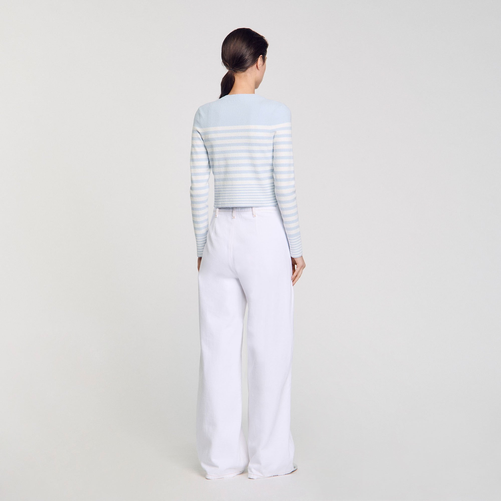 Sandro Women Striped cardigan