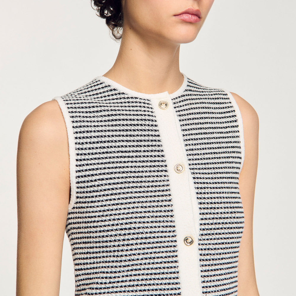 Sandro Women Striped cardigan