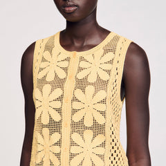 Sandro Women Crochet top