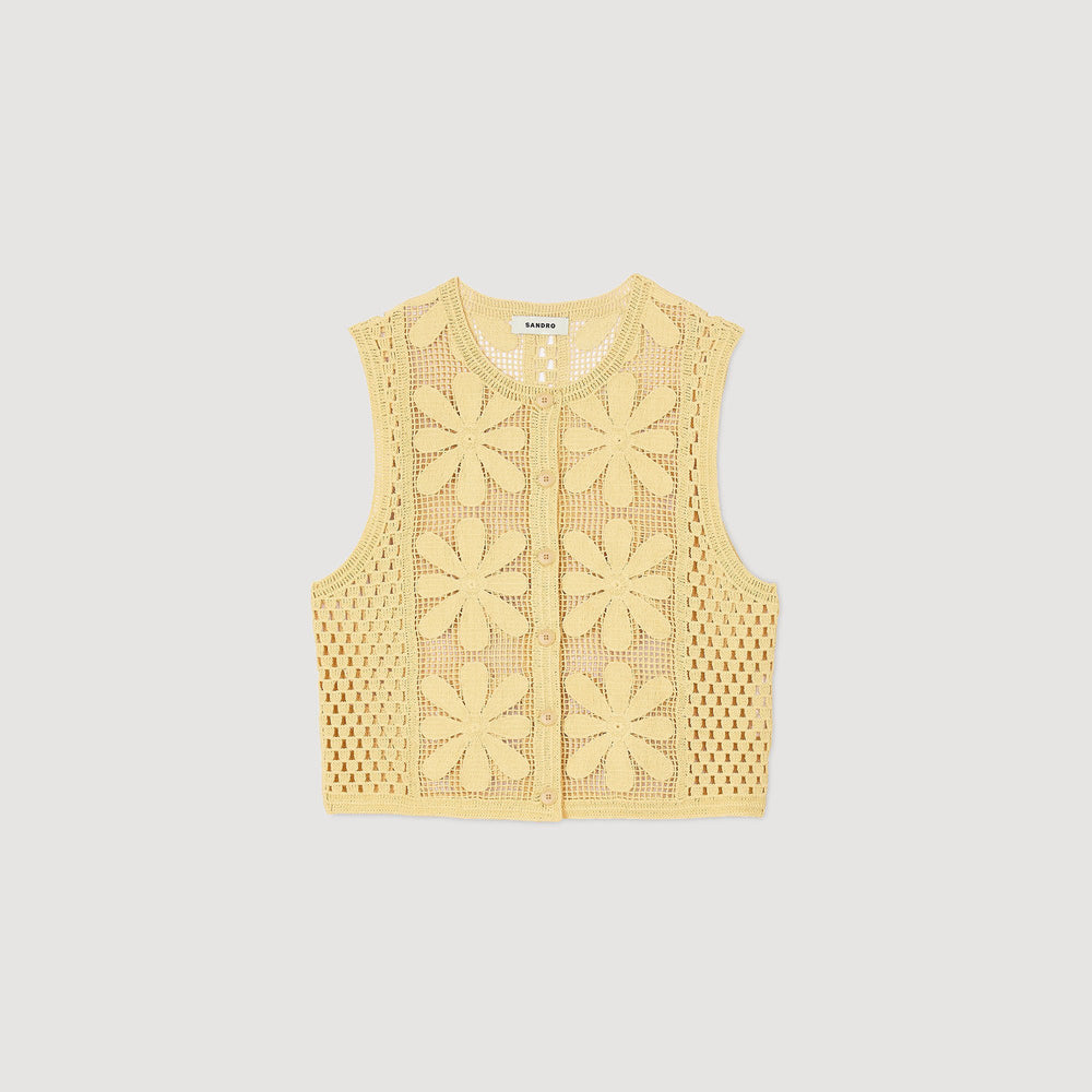 Sandro Women Crochet top
