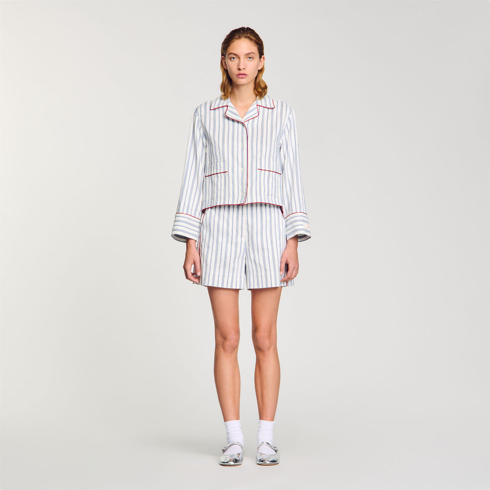 Sandro Women Striped shirt