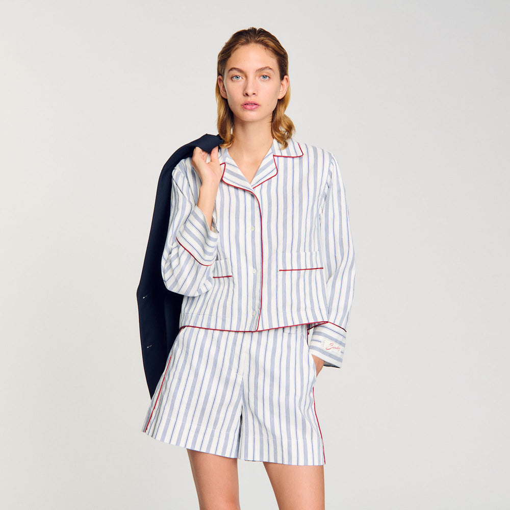 Sandro Women Striped shirt
