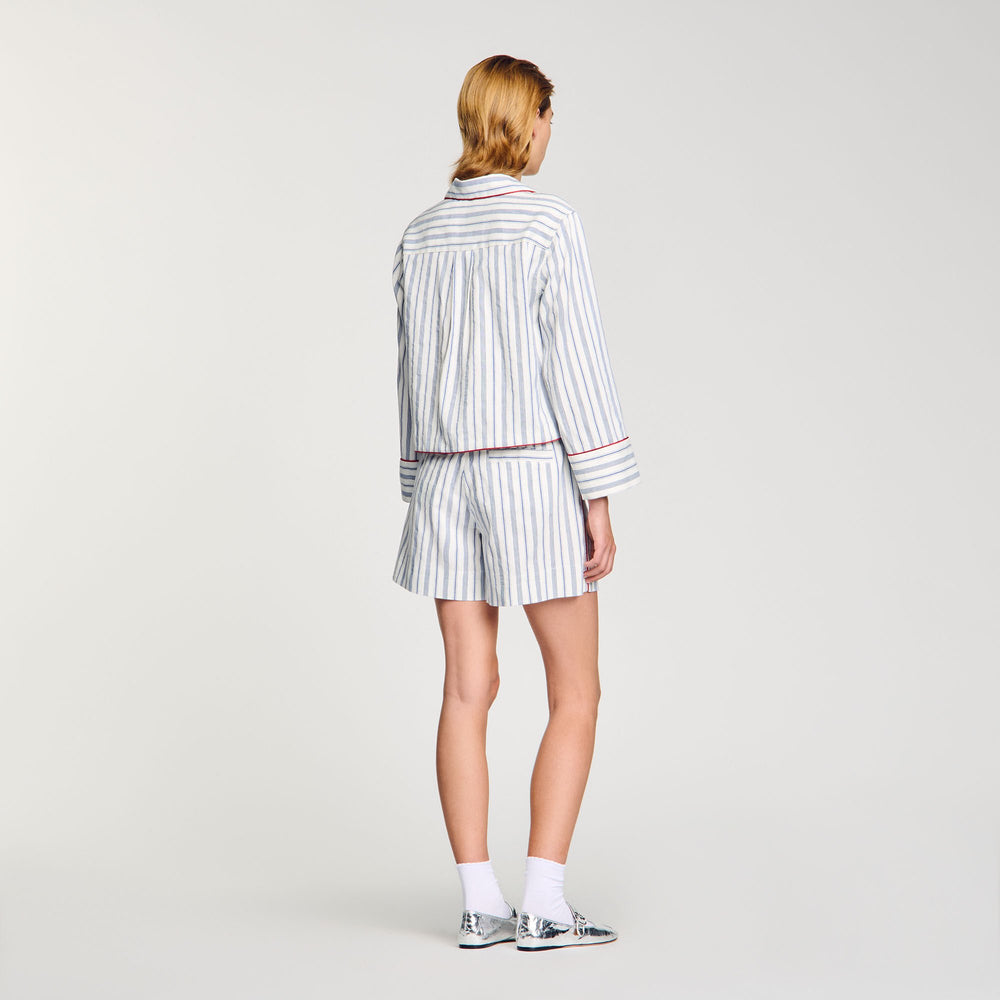 Sandro Women Striped shirt