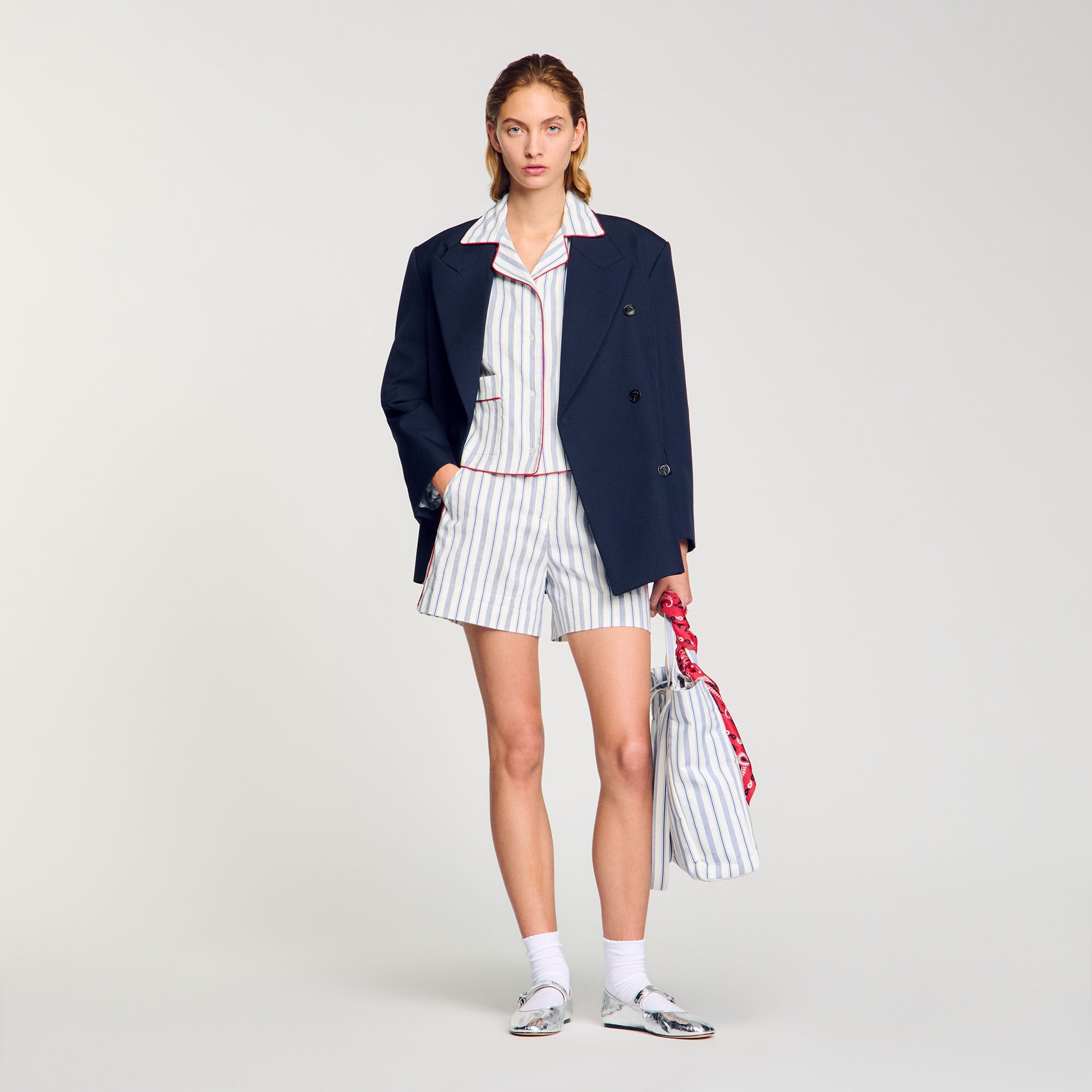 Sandro Women Striped shirt