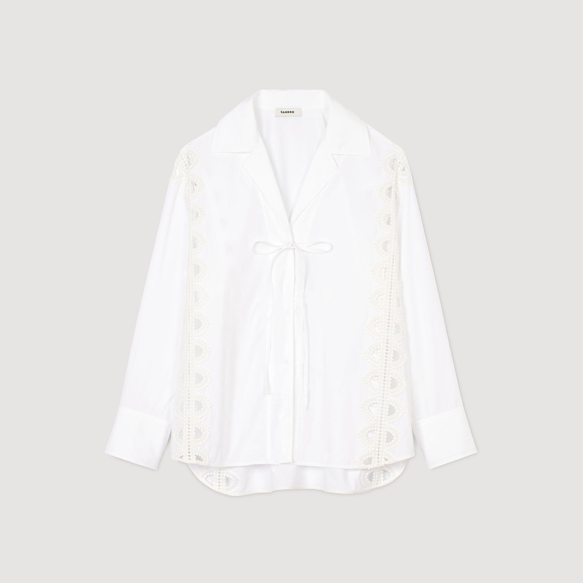Sandro Women Poplin shirt