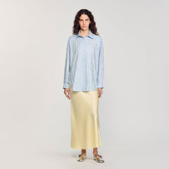 Sandro Women Rhinestone shirt