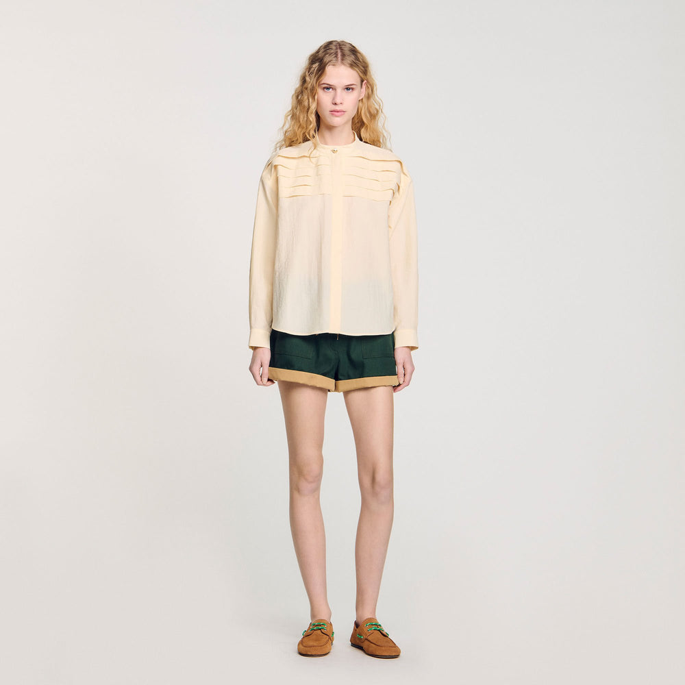 Sandro Women Jewellery detail shirt