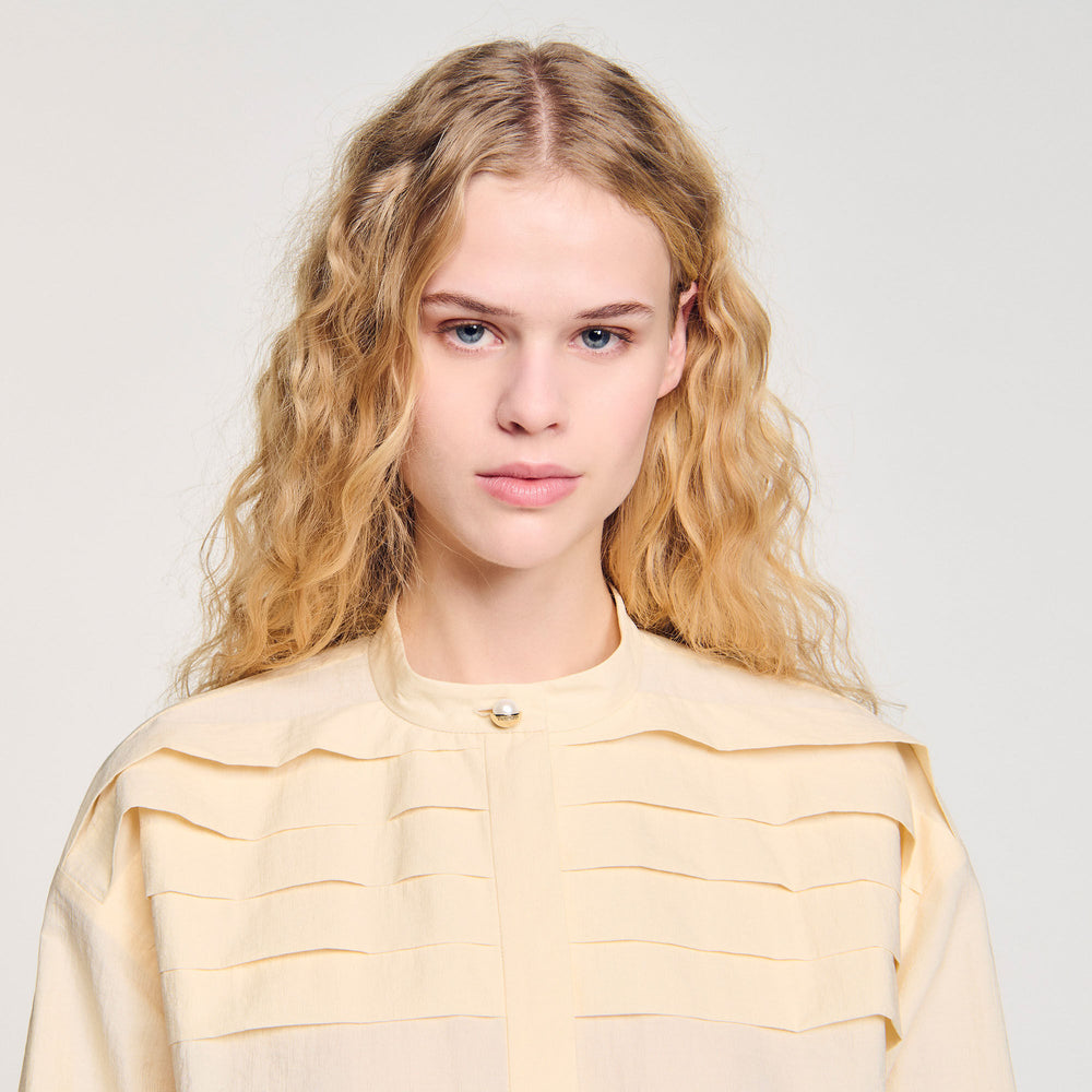 Sandro Women Jewellery detail shirt