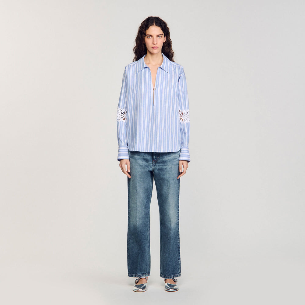 Sandro Women Striped shirt