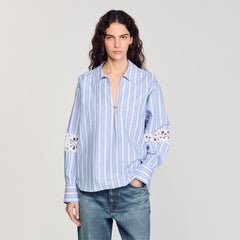 Sandro Women Striped shirt