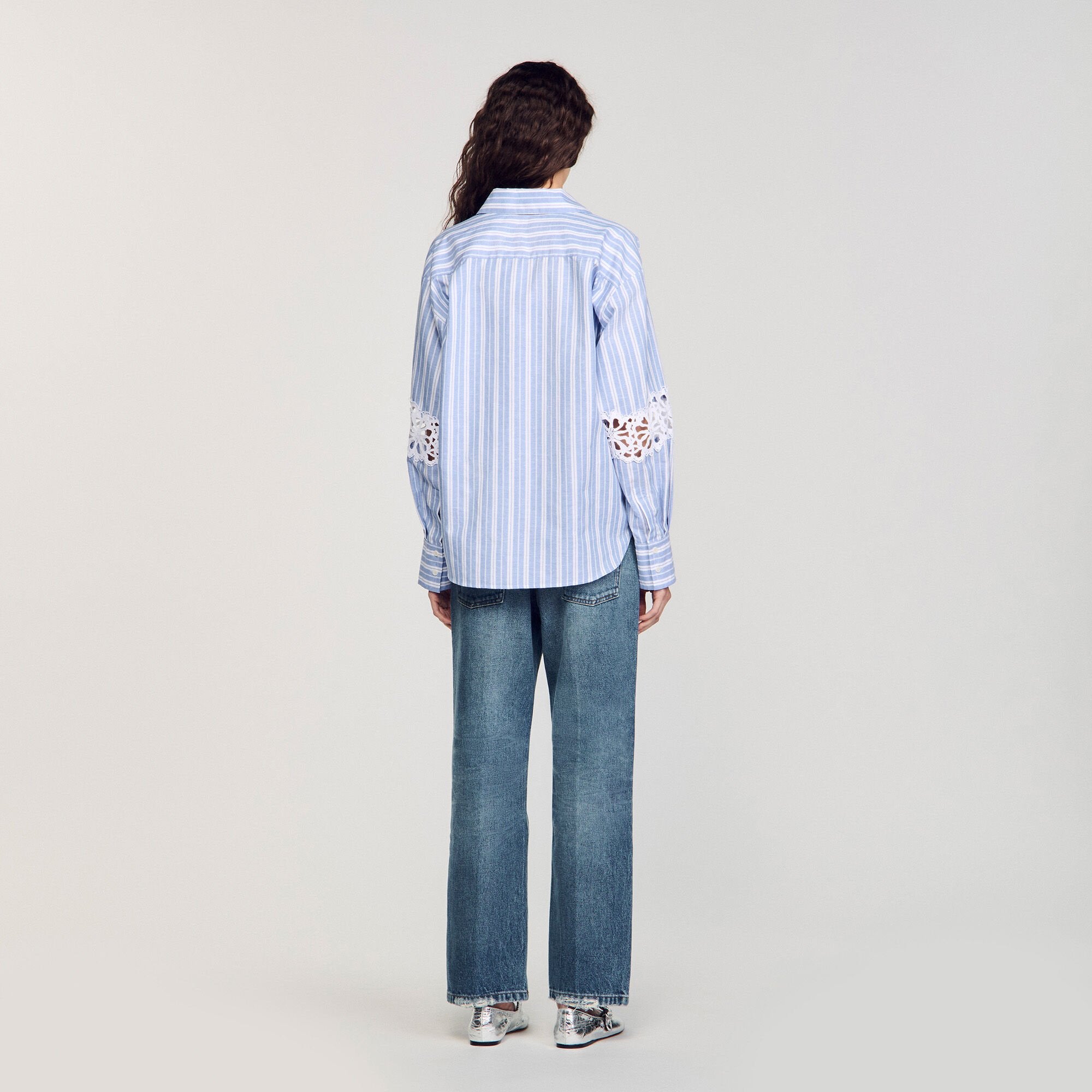 Sandro Women Striped shirt
