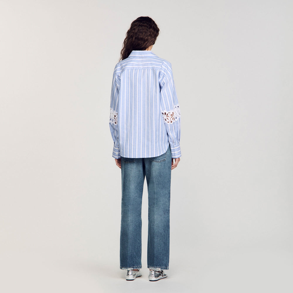 Sandro Women Striped shirt