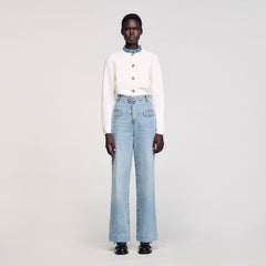 Sandro Women Wide-leg jeans