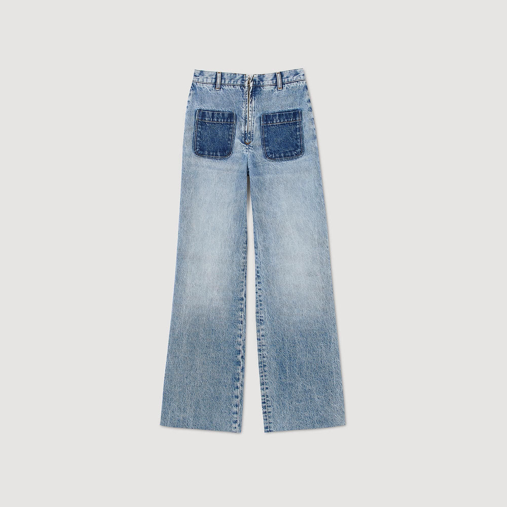 Sandro Women High-rise jeans