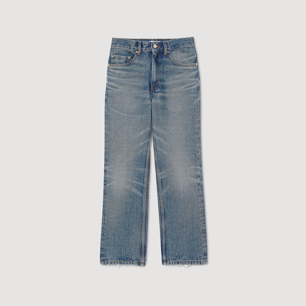 Sandro Women Faded jeans
