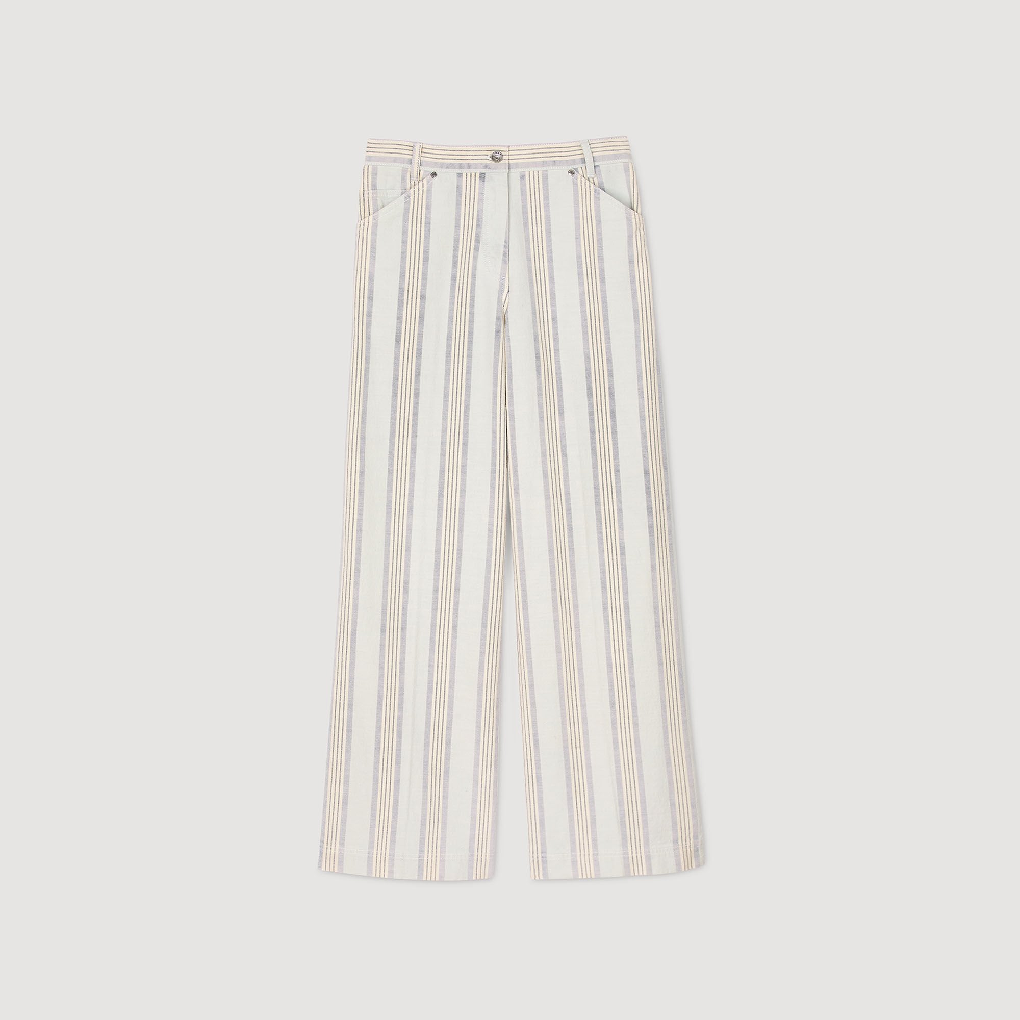 Sandro Women Striped jeans