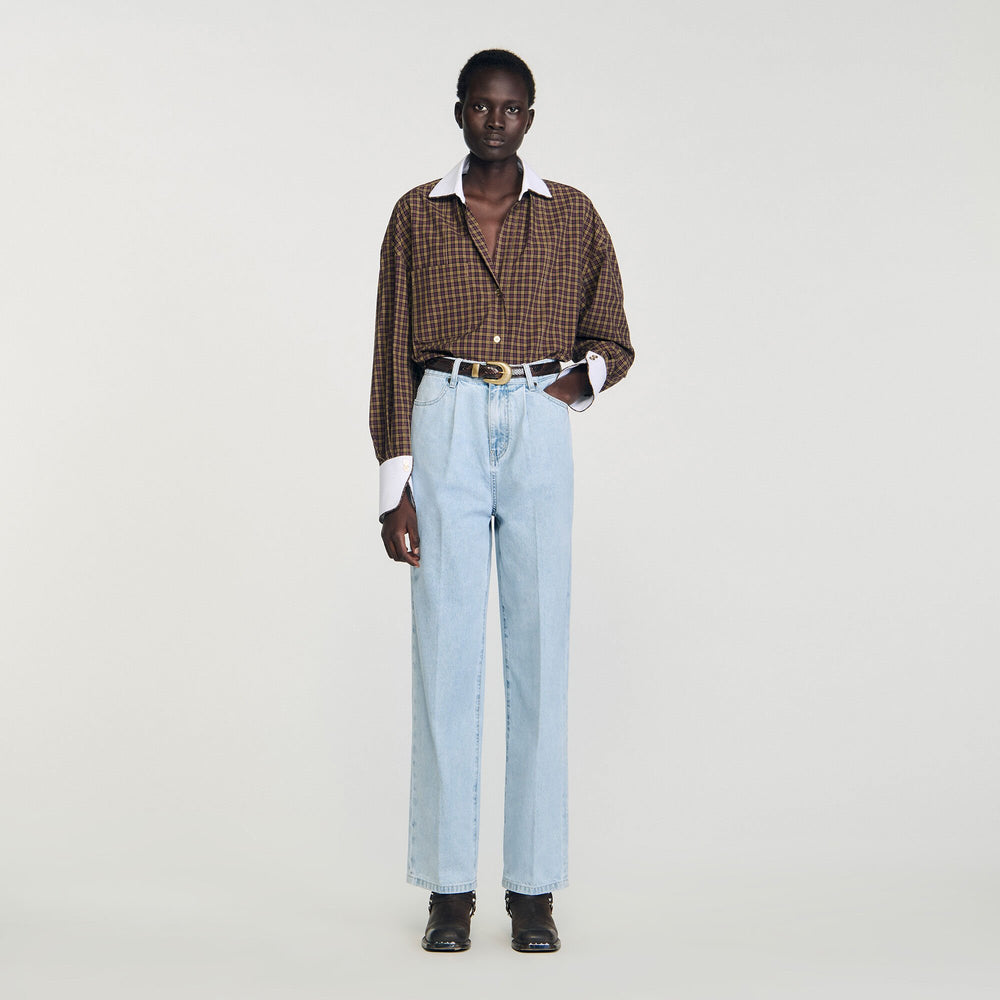 Sandro Women Straight-leg jeans