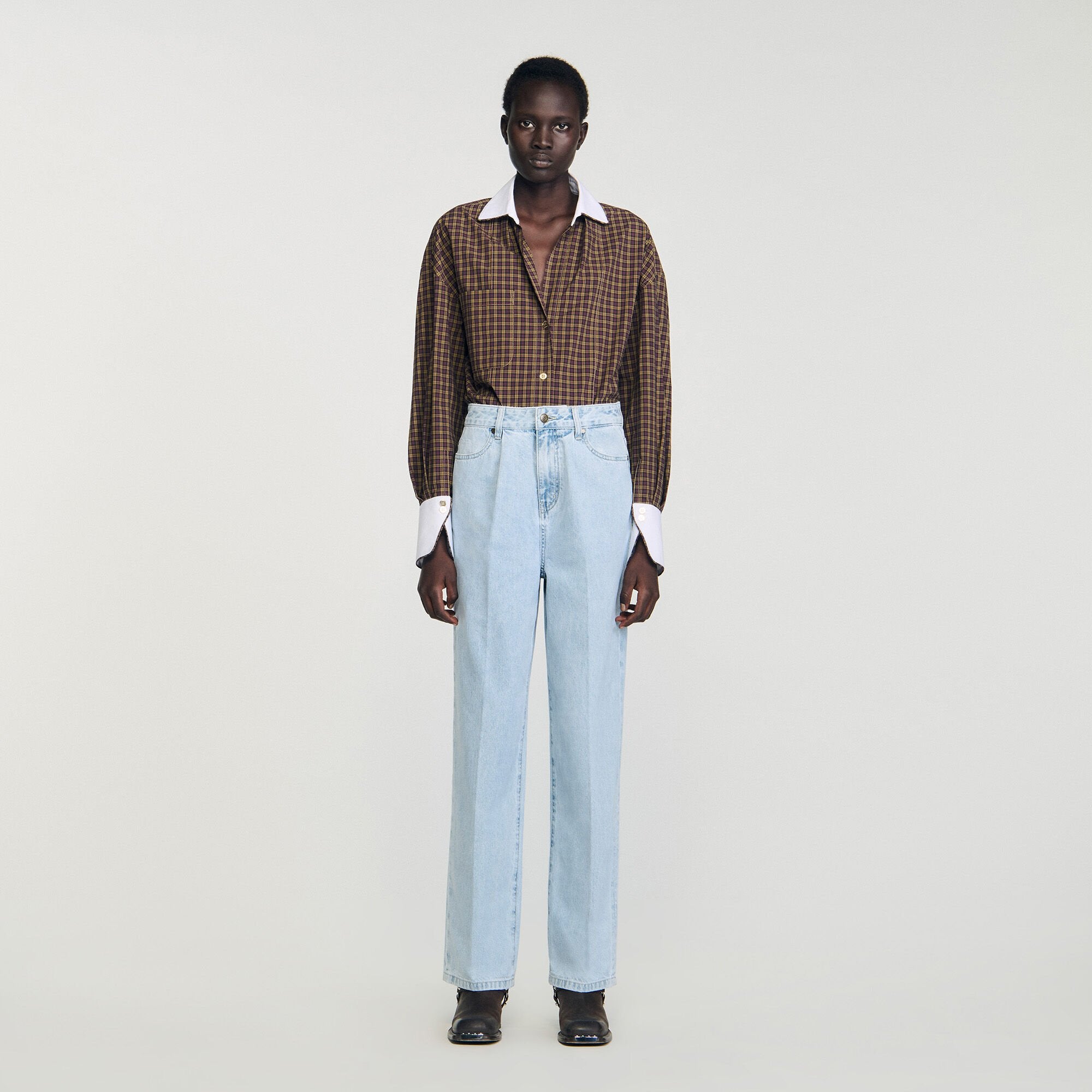 Sandro Women Straight-leg jeans