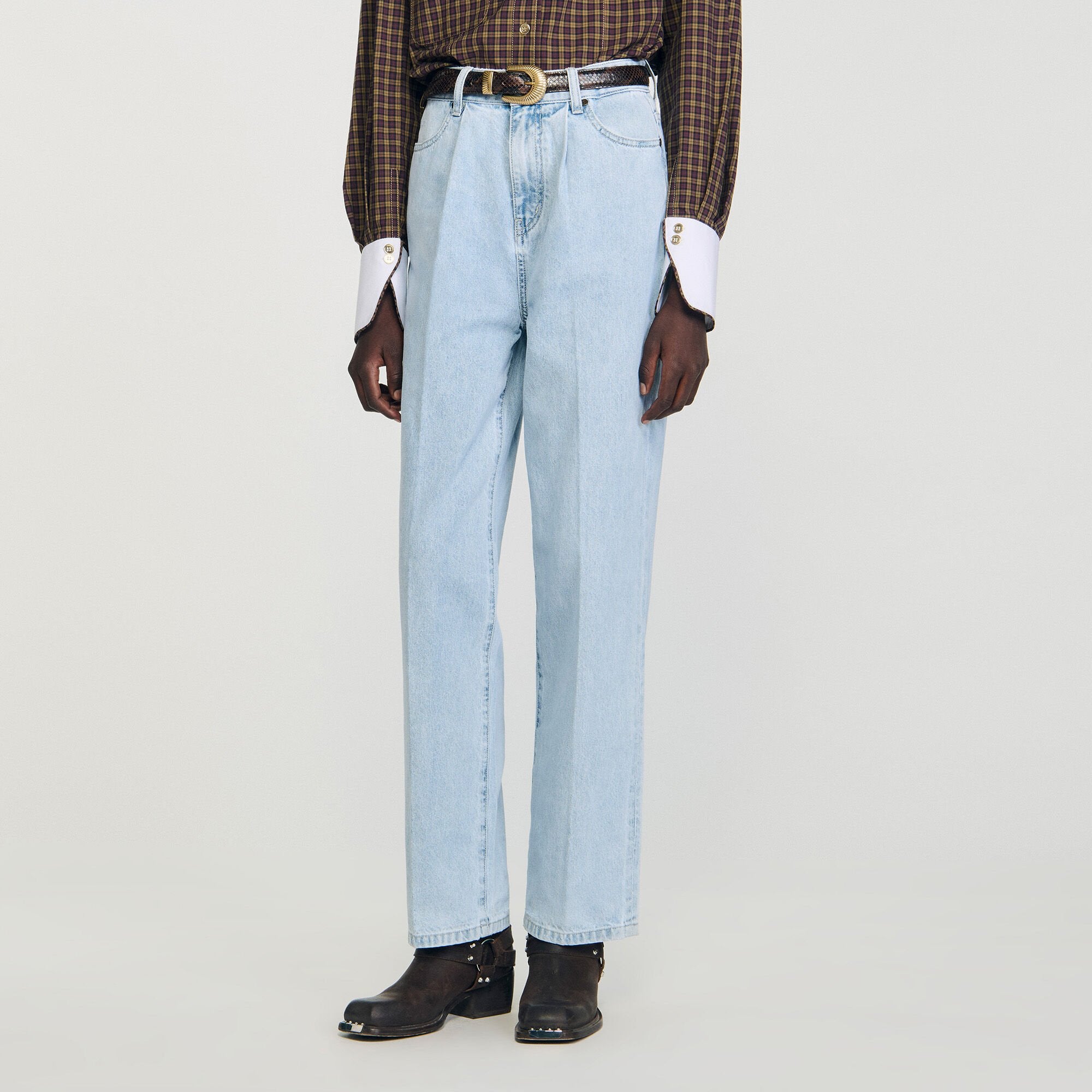 Sandro Women Straight-leg jeans