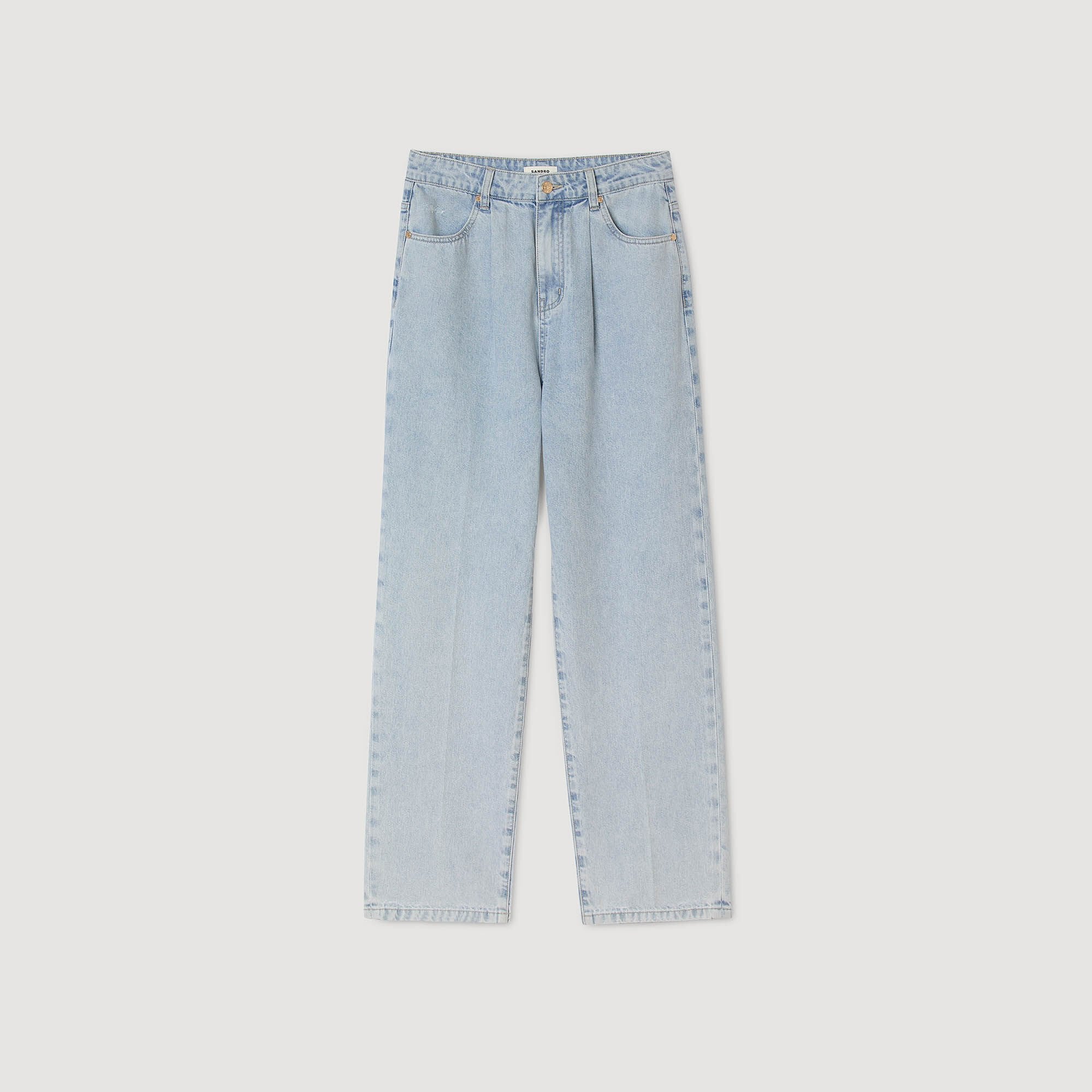 Sandro Women Straight-leg jeans